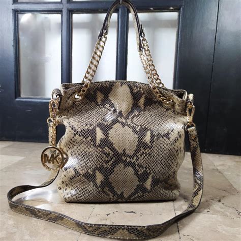 sac besace michael kors|michael kors snakeskin bag.